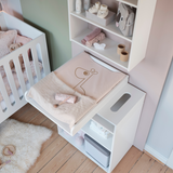 ROOMIE Changing table, 1 shelf, White