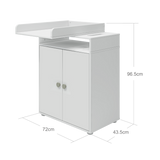 Changing table, 2 doors