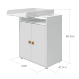 Changing table, 2 doors