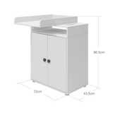 Puslebord, 2 låger