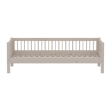 Single Bed with, 90x200 cm, Grey