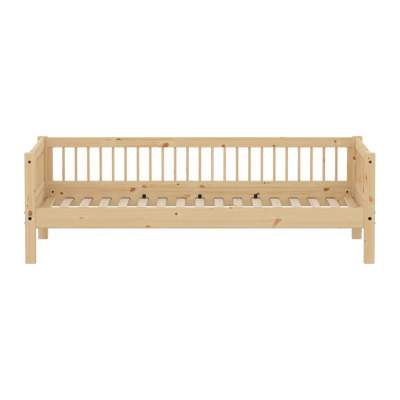 CLASSIC RAW Enkeltseng med Crossbars, 90x200 cm, Fyrretræ