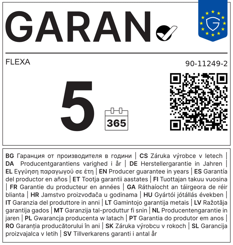 90-11249-2 GARAN label