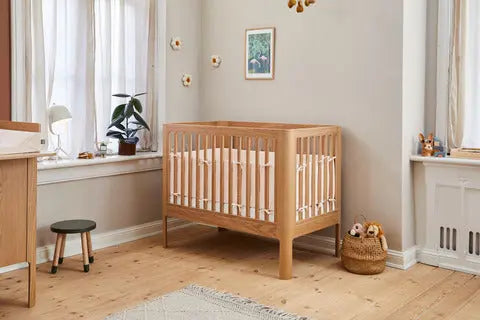 Baby Bed, 120x70 cm, Oak BABYBED ACTIVE flexa-com.myshopify.com