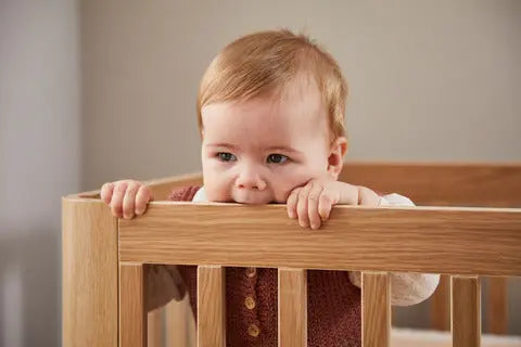 Baby Bed, 120x70 cm, Oak BABYBED ACTIVE flexa-com.myshopify.com