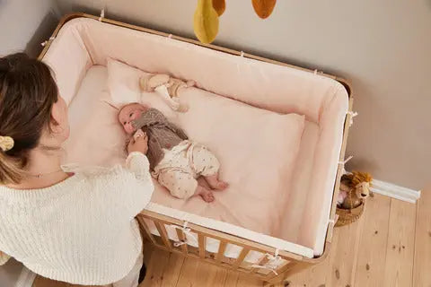 Baby Bed, 120x70 cm, Oak BABYBED ACTIVE flexa-com.myshopify.com