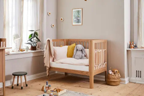 Baby Bed, 120x70 cm, Oak BABYBED ACTIVE flexa-com.myshopify.com