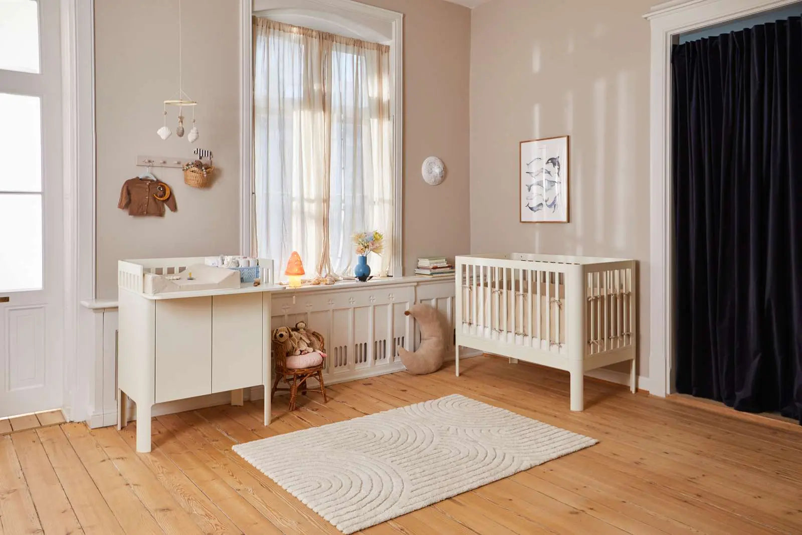 Changing Table, 73.2x80 cm, Cream BABY ACTIVE flexa-com.myshopify.com