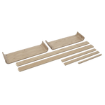 Conversion Kit from Baby to Junior Bed, NOVA 70x150 cm, Oak flexa-com.myshopify.com  COLLI