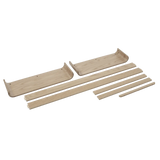 Conversion Kit from Baby to Junior Bed, NOVA 70x150 cm, Oak flexa-com.myshopify.com  COLLI