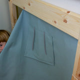 Play Curtain for Beds, Blue