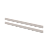 Sengehest, Fuldlængde, 200 cm, Grå