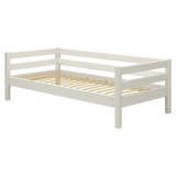 Lit simple, 90x200 cm, Blanc