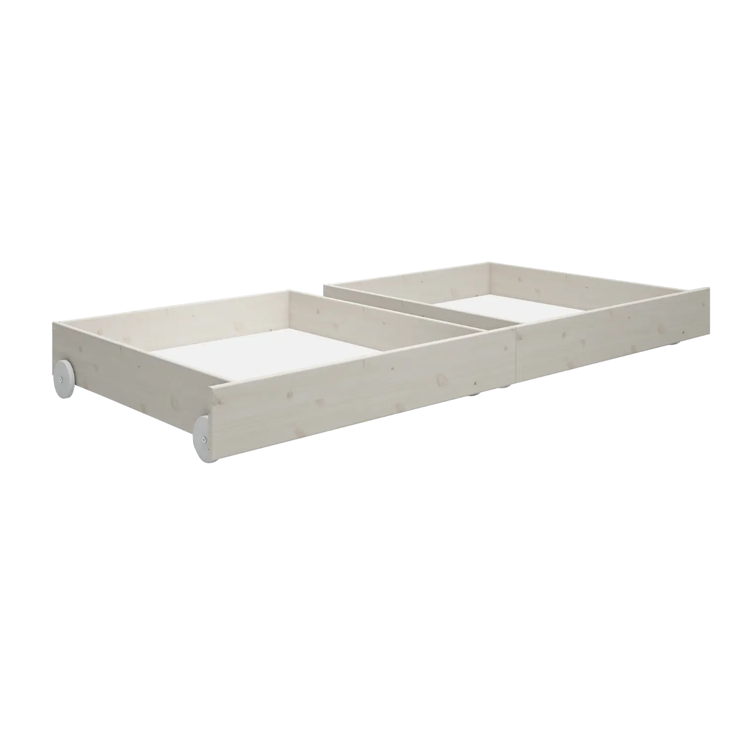 Drawers for Single- and Bunk Bed, White ACCESSORIES 200 flexa-com.myshopify.com