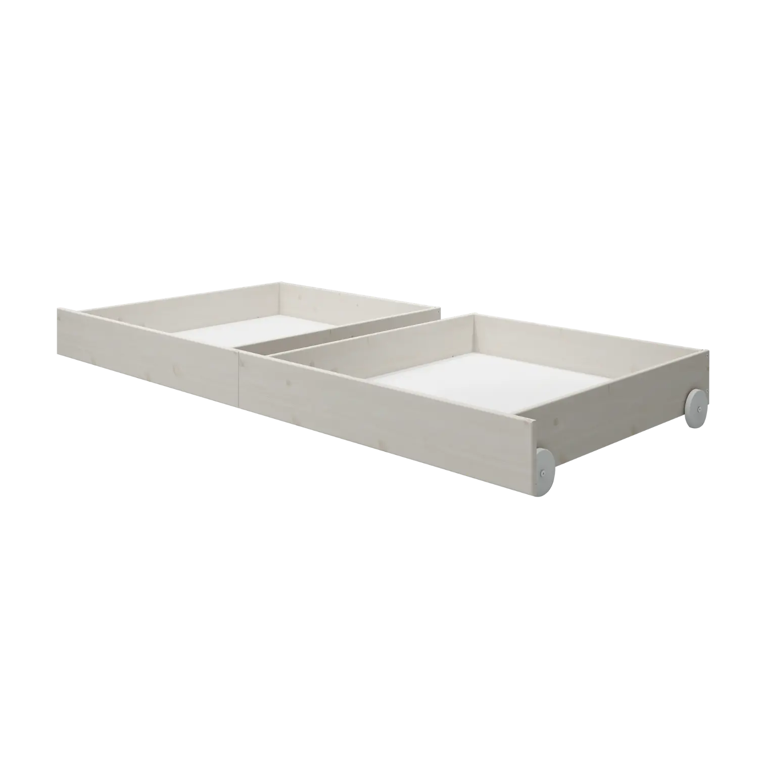 Drawers for Single- and Bunk Bed, White ACCESSORIES 200 flexa-com.myshopify.com