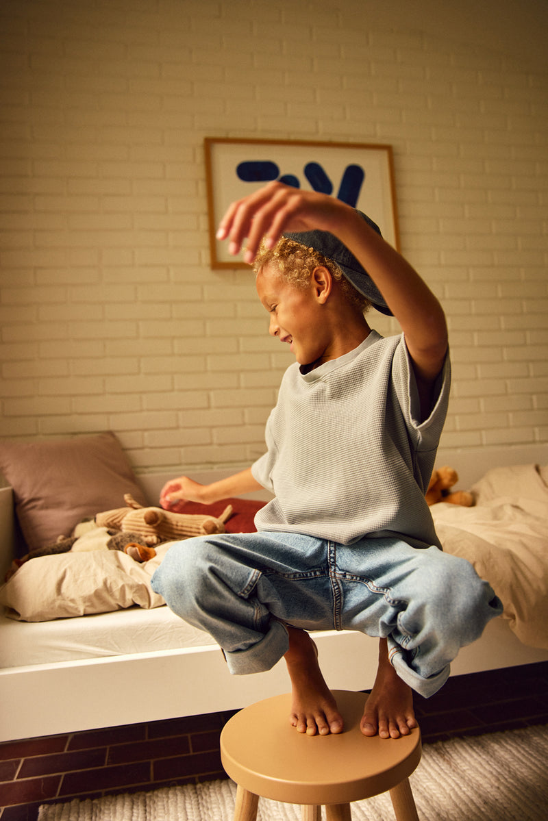 DOTS Kids Stool, Latte