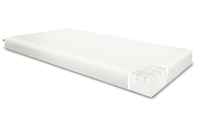 Foam mattress with cotton cover 190x90