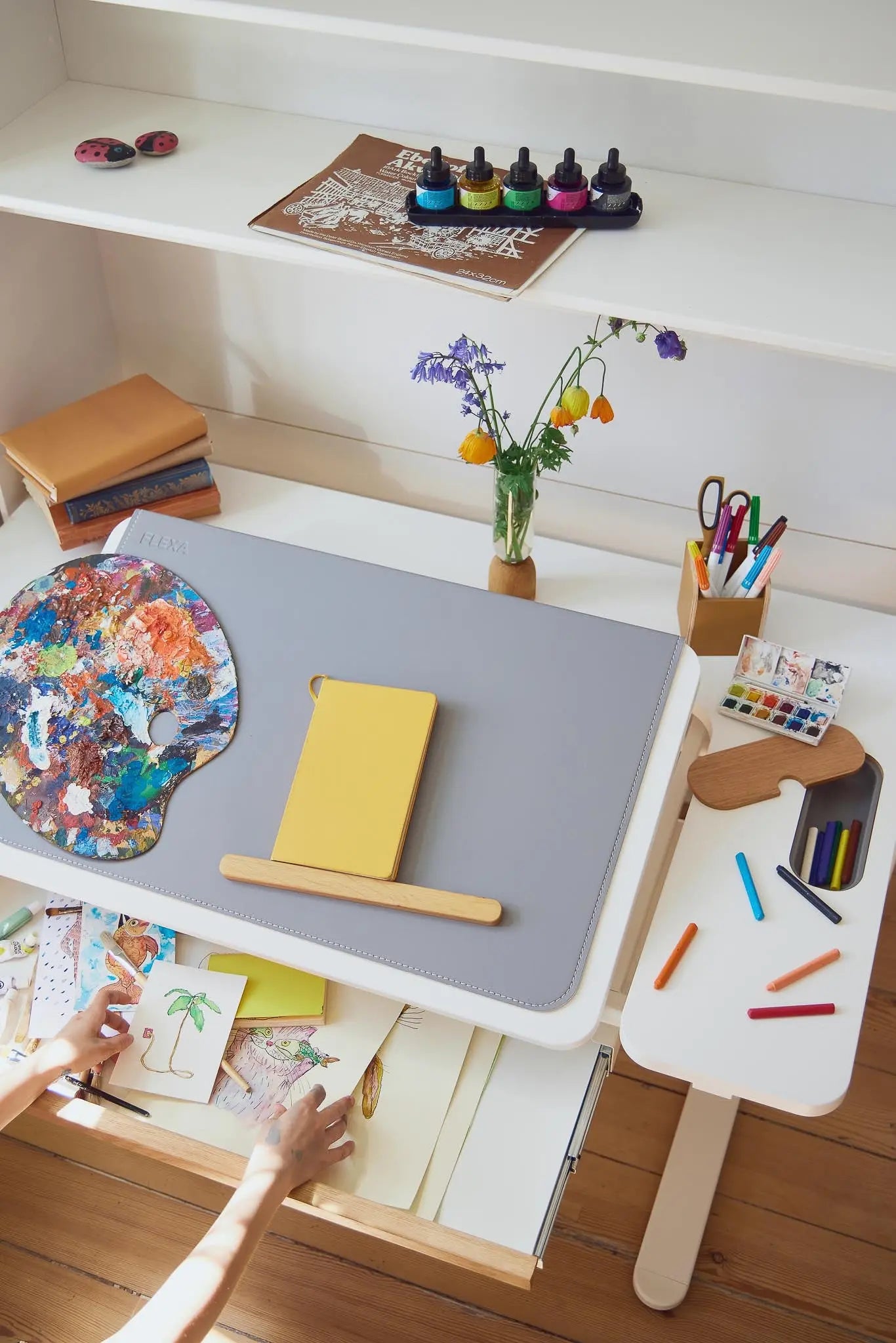 MOBY middle up study desk DESK _badge_bestseller flexa-com.myshopify.com
