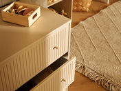 Detail einer Soft-Close-Schublade