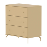 SAGA Chest, 3 drawer, Sand CHEST ACTIVE flexa-com.myshopify.com