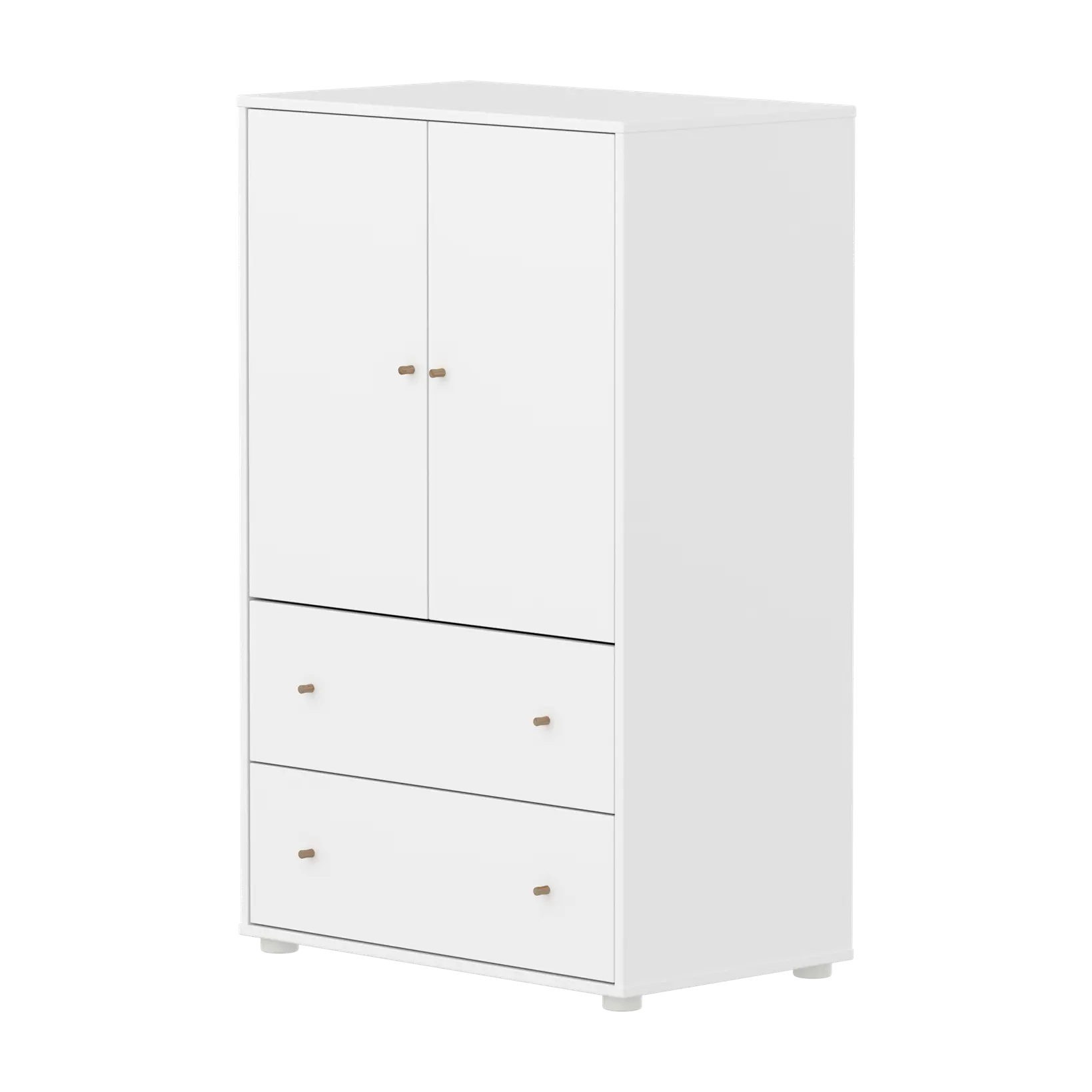 SAGA Cupboard, 2 door & 2 drawer, White CUPBOARD ACTIVE flexa-com.myshopify.com