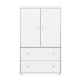 SAGA Cupboard, 2 door & 2 drawer, White CUPBOARD ACTIVE flexa-com.myshopify.com
