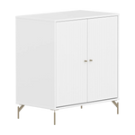 SAGA Cupboard, 2 doors, White with grooves CUPBOARD ACTIVE flexa-com.myshopify.com