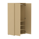 SAGA Wardrobe, 2 door, Sand with grooves WARDROBE ACTIVE flexa-com.myshopify.com
