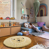 DOTS Storage bench 3-in-1, MDF, Latte
