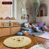 DOTS Storage bench 3-in-1, MDF, Latte