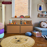 DOTS Storage bench 3-in-1, MDF, Latte
