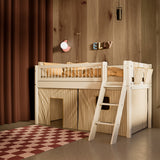 Play Curtain for Beds, Stripes