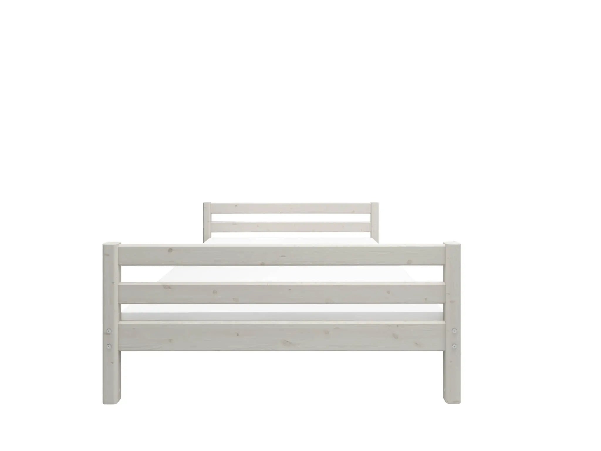 Single Bed, 140x200 cm, White SINGLE_BED 200 flexa-com.myshopify.com