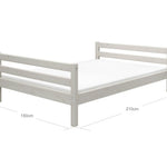 Single Bed, 140x200 cm, White SINGLE_BED 200 flexa-com.myshopify.com