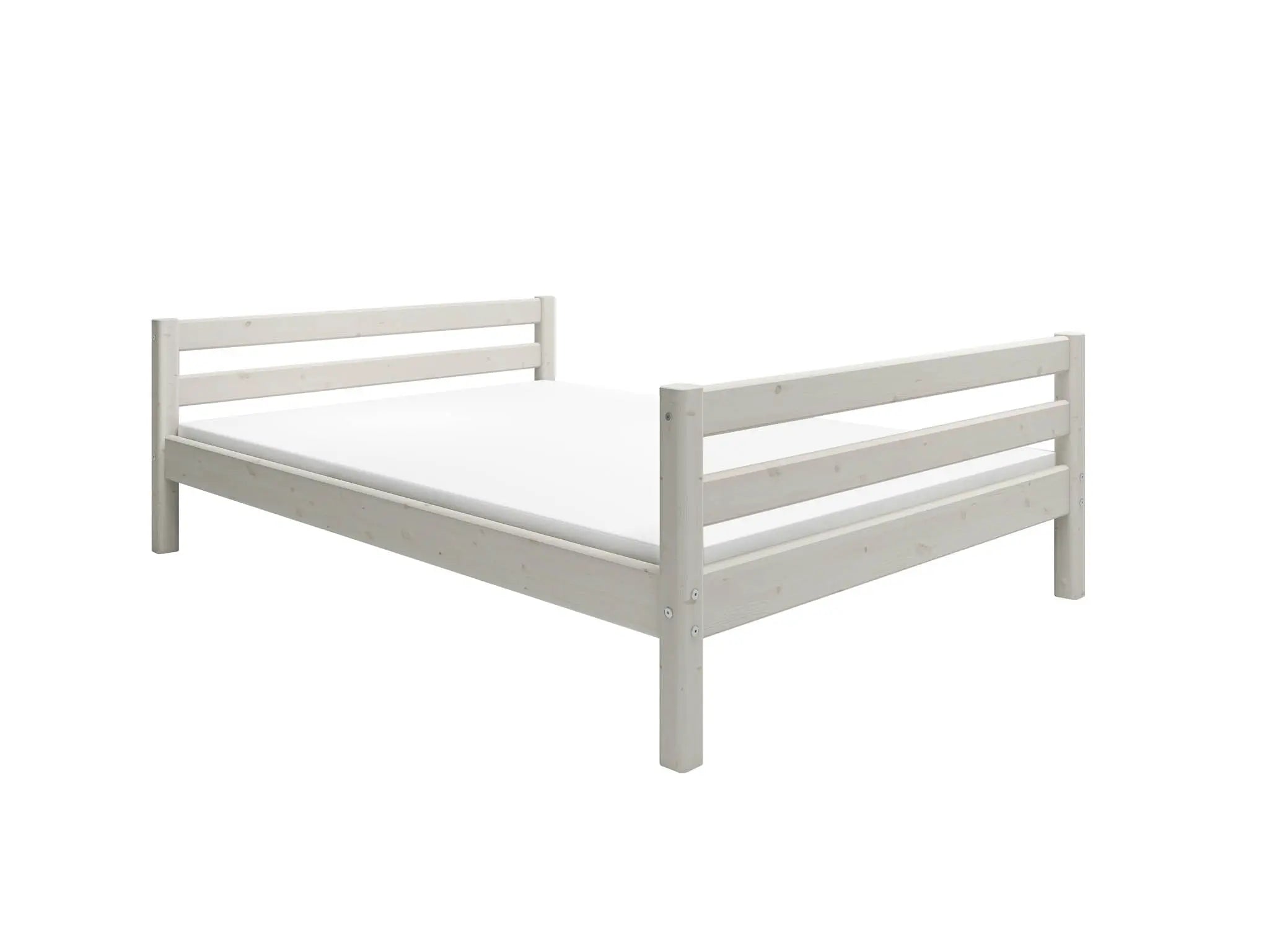 Single Bed, 140x200 cm, White SINGLE_BED 200 flexa-com.myshopify.com
