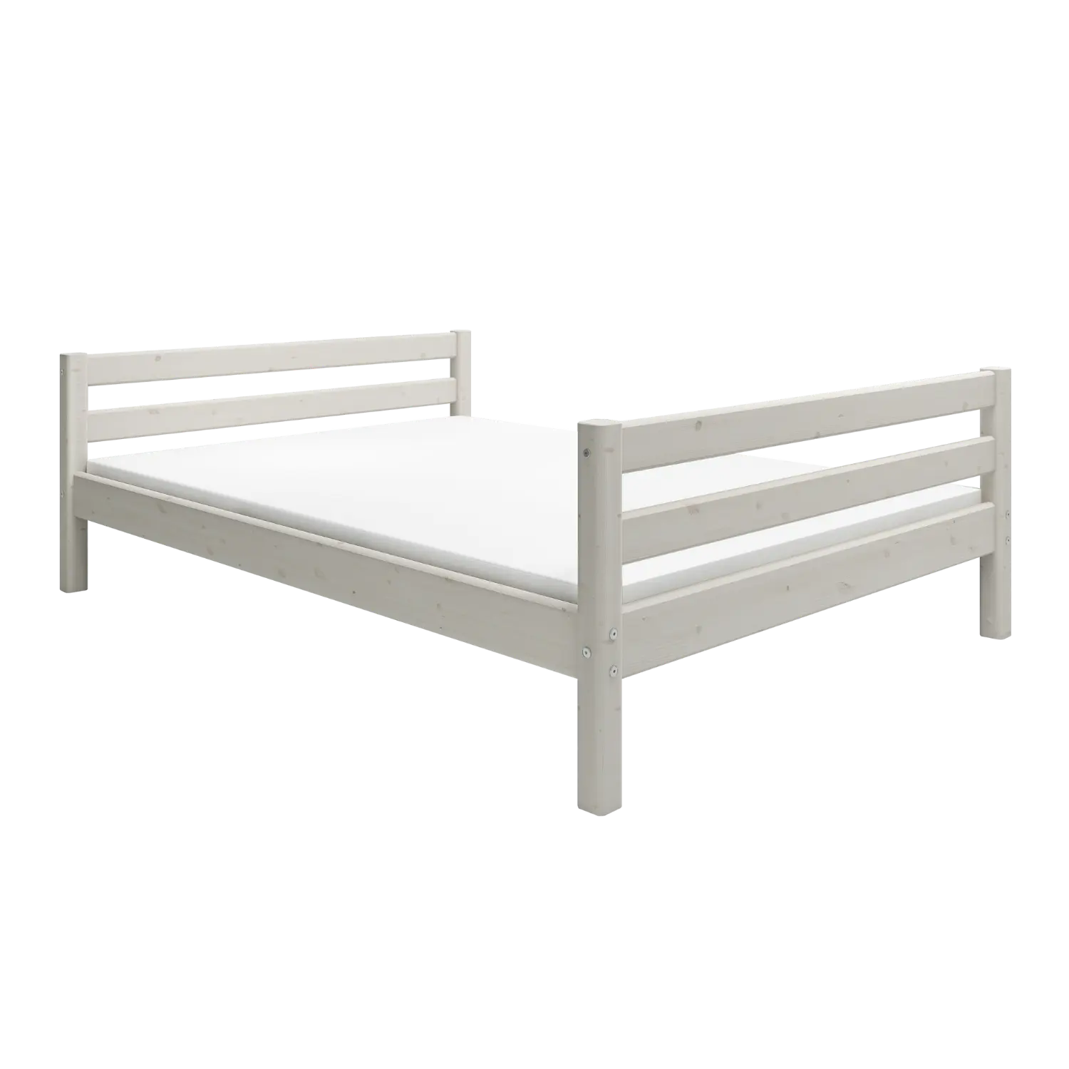 Single Bed, 140x200 cm, White SINGLE_BED 200 flexa-com.myshopify.com