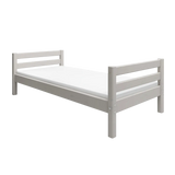 Single Bed, 90x200 cm, Grey SINGLE_BED 200 flexa-com.myshopify.com