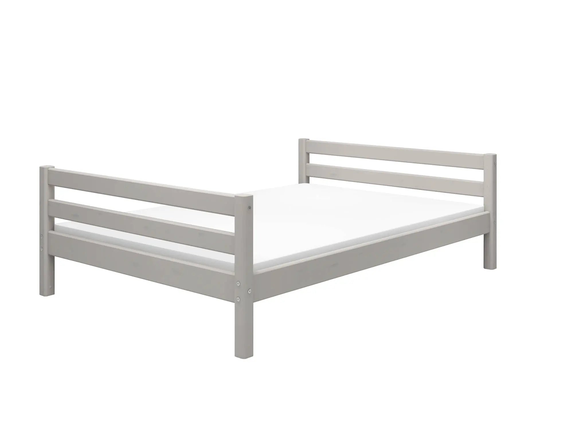 Single Bed CLASSIC_BED_SINGLE-BED_GREYWASHED 190 flexa-com.myshopify.com