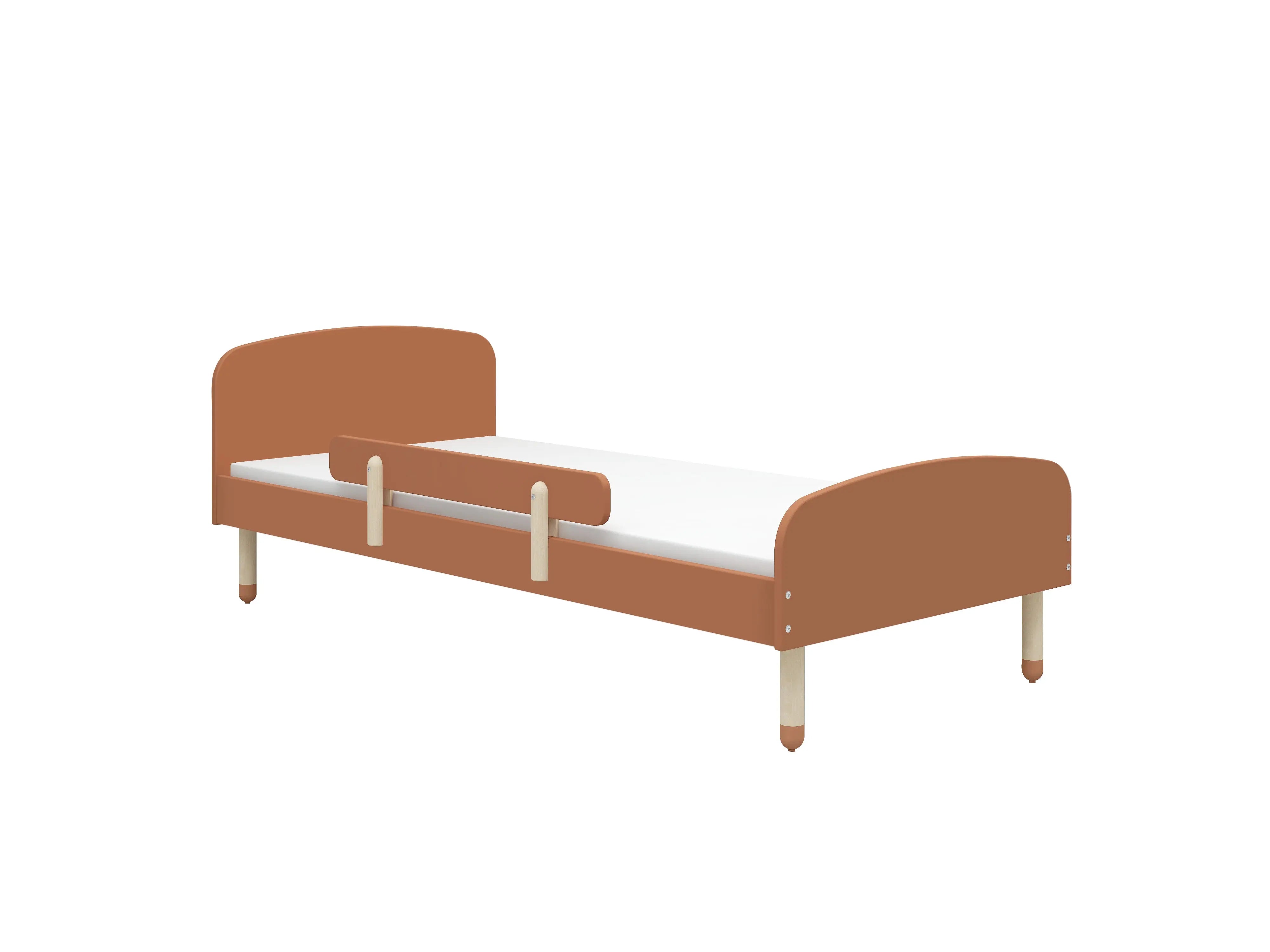 Single Bed w. safety rail SINGLE_BED 190 flexa-com.myshopify.com
