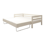 Single Bed with Pull-out Bed, 90x200 cm, White SINGLE_BED 200 flexa-com.myshopify.com