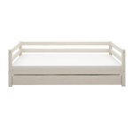 Single Bed with Pull-out Bed, 90x200 cm, White SINGLE_BED 200 flexa-com.myshopify.com
