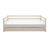 Single Bed with Pull-out Bed, 90x200 cm, White SINGLE_BED 200 flexa-com.myshopify.com