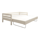Single Bed with Pull-out Bed, 90x200 cm, White SINGLE_BED 200 flexa-com.myshopify.com