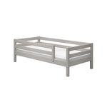 Single Bed with Safety Rail, 90x200 cm, Grey SINGLE_BED 200 flexa-com.myshopify.com