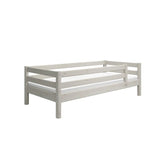 Single Bed with Safety Rail, 90x200 cm, White SINGLE_BED 200 flexa-com.myshopify.com