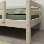 Single Bed with Safety Rail, 90x200 cm, White SINGLE_BED 200 flexa-com.myshopify.com
