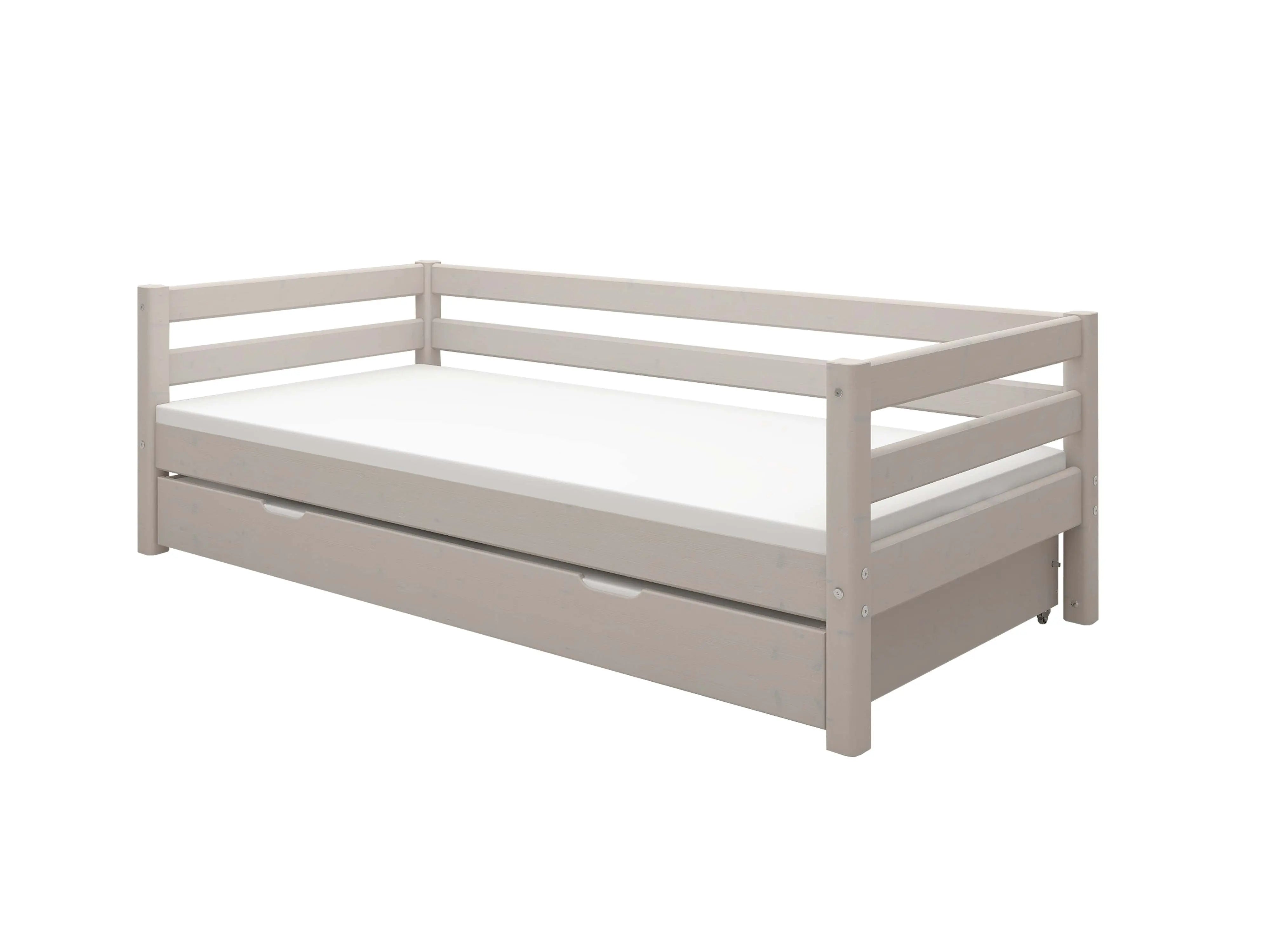 Single Bed with pull-out Bed BED_CLASSIC_SINGLE-BED 190 flexa-com.myshopify.com