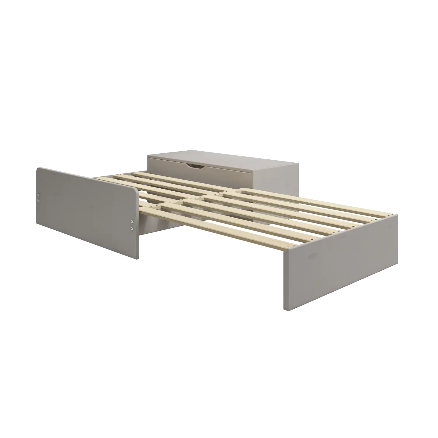 Sofa Module for High Bed 184 cm, 77x180 cm, Grey ACCESSORIES ACTIVE flexa-com.myshopify.com