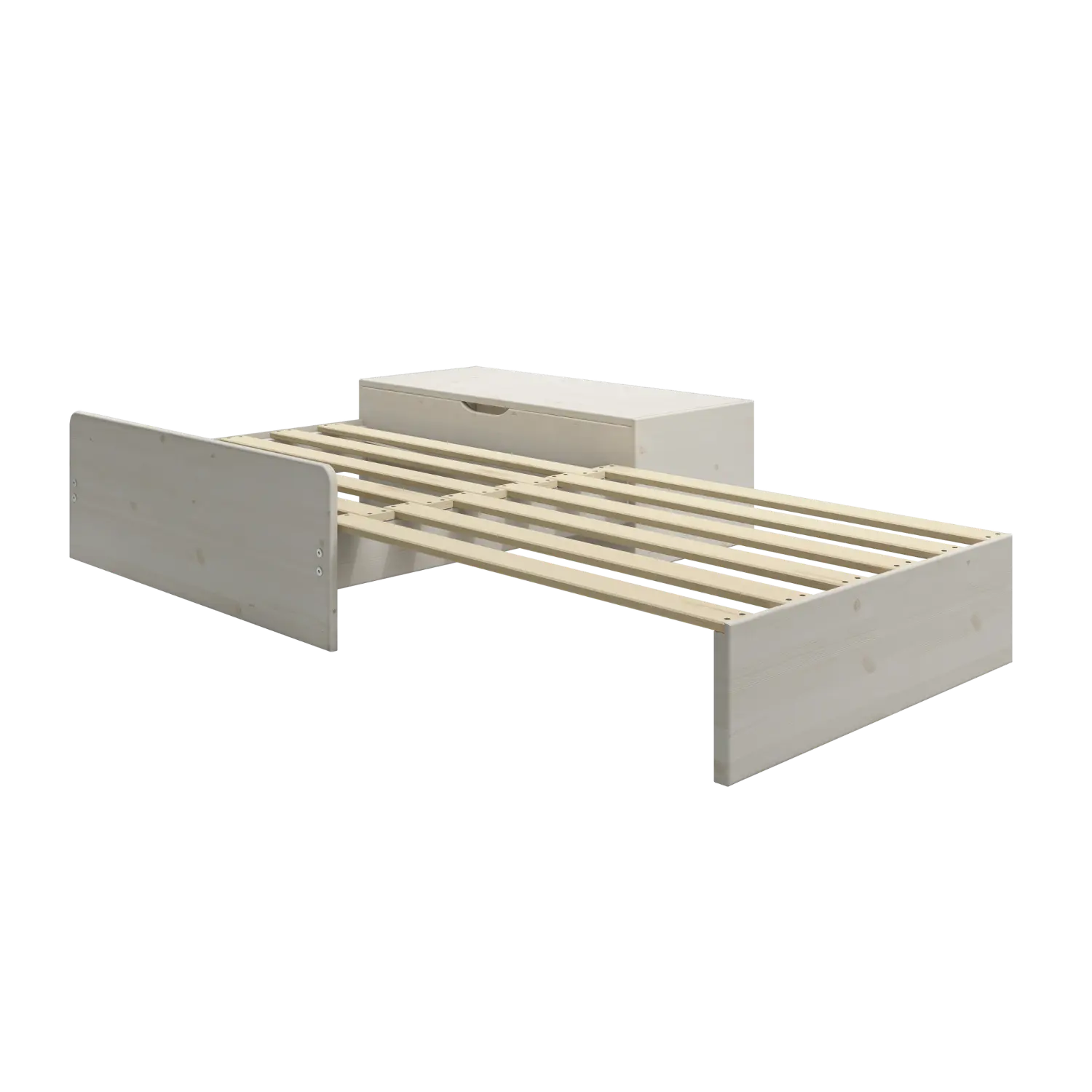 Sofa Module for High Bed 184 cm, 77x180 cm, White ACCESSORIES ACTIVE flexa-com.myshopify.com
