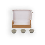 Knob Handle 3 pcs Natural Green - Classic & Roomie
